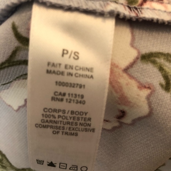 Spring Dress Mini Floral Kimono wraps type tie Sm - Picture 7 of 7